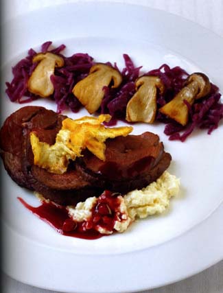 Loin Of Venison With Celeriac Puree